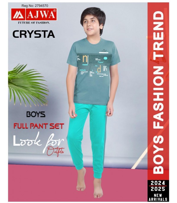 Creta Boys Full Pant Set 05